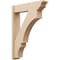Ekena Millwork 8-in W x 34-in D x 46-in H Balboa Trad Rough Cedar Woodgrain TimberThane Outlooker, Primed Tan OUTUR080X34X46BOA04RCPR - alternate 1